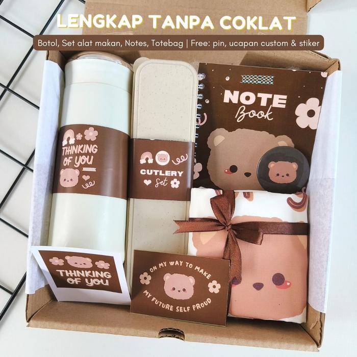 Gambar Hampers Aesthetic | Kado Ulang Tahun Anniversary Wisuda Cewek Cowok - Lgkp Tnp Coklat, Coklat dari Keika Hampers undefined Tokopedia