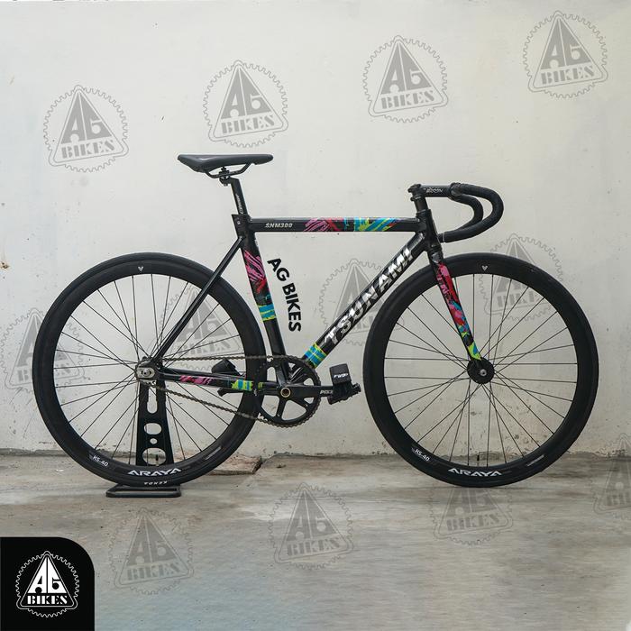 Gambar Sepeda Fixie Terlaris Tsunami snm 300 Alloy Ringan New Variant Color - Konsep BB HT dari AG BIkes undefined Tokopedia