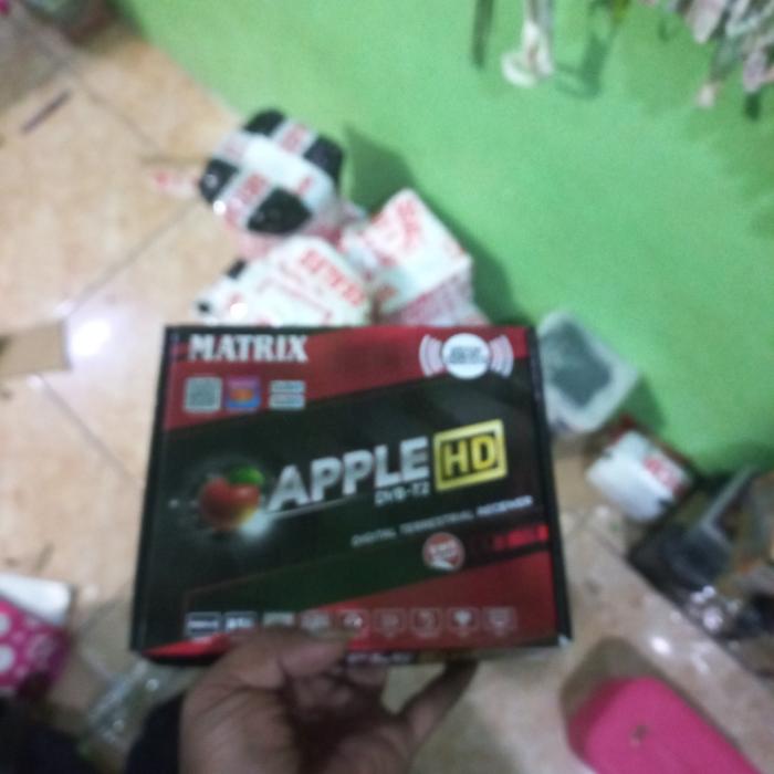 Gambar set top box matrix apple merah - Matrix dari satutitik99 undefined Tokopedia