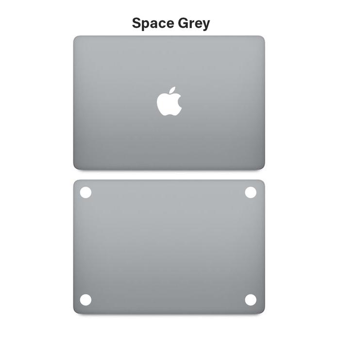 Gambar MacBook Air 13 2018 2019 A1932 A2179 Vinyl Sticker Skin Guard Cover - Space Grey, A1932 dari TokoCasingCover undefined Tokopedia