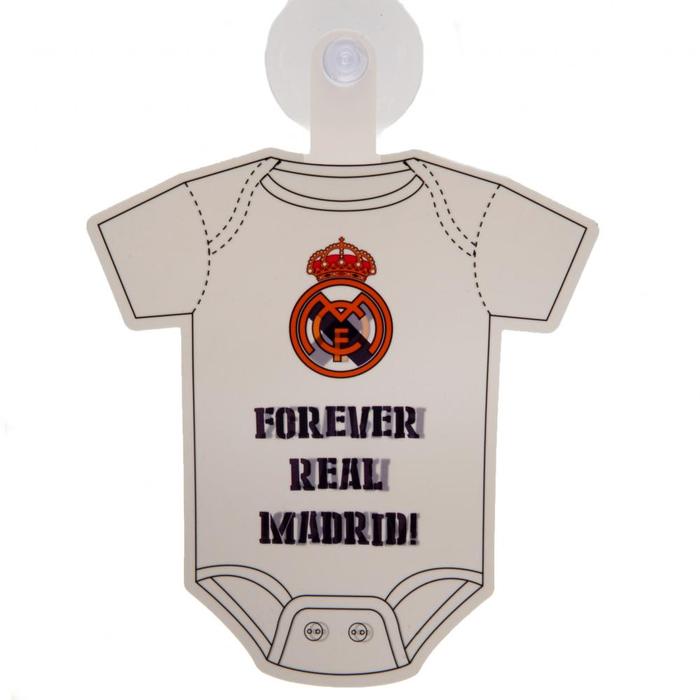 Gambar Real Madrid FC Baby On Board Sign, Official Product! dari Toko Bola Ori undefined Tokopedia