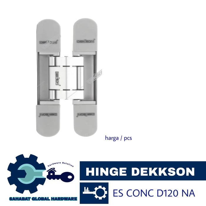Gambar Invisible Hinge Dekkson ES CONC 120 NA || Engsel Tanam dekson - 1 pcs dari Sahabat Global Hardware undefined Tokopedia