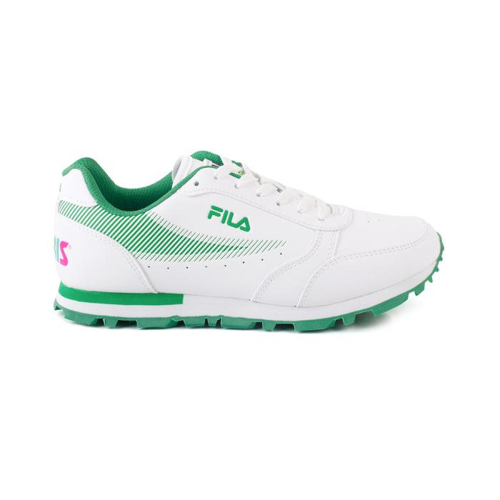 Gambar FILA X TETRIS Orbit Slash Women Shoes - White/Green/Green - 37 dari FILA Official Store undefined Tokopedia