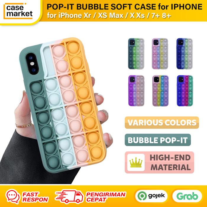 pop it fidget phone cover