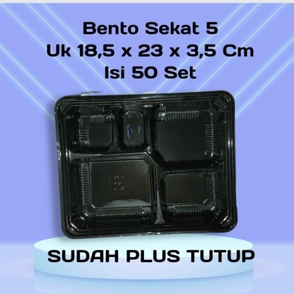 Gambar MIKA TRY BENTO SEKAT 5 / KOTAK MAKAN BEKAL SKAT 5 LUNCH BOX SET - PER PCS (EKO) dari PUSAT BELANJA MURAH 2 undefined Tokopedia
