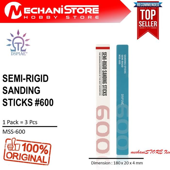 Gambar DSPIAE SEMI RIGID SANDING STICKS 600 - Amplas Tools Gundam Model Kit dari mechaniSTORE Bandung undefined Tokopedia