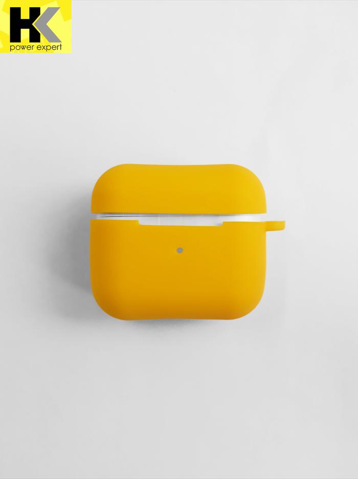 Gambar HK TWS Pods 3 Wireless Headset Bluetooth 5.2 Extra Bass + Free Silikon - Kuning dari HK Store Elektronik undefined Tokopedia