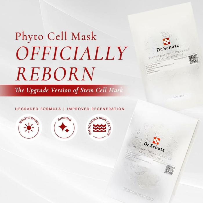 Gambar Dr Schatz Phyto Stem Cell Mask 1 BOX - 5 Sachet dari beautysense.id undefined Tokopedia