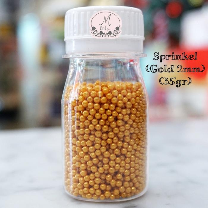 Springkel Kuningan Jual sprinkel springkel kue sprinkle - Gold 2mm - Jakarta Utara - M ...