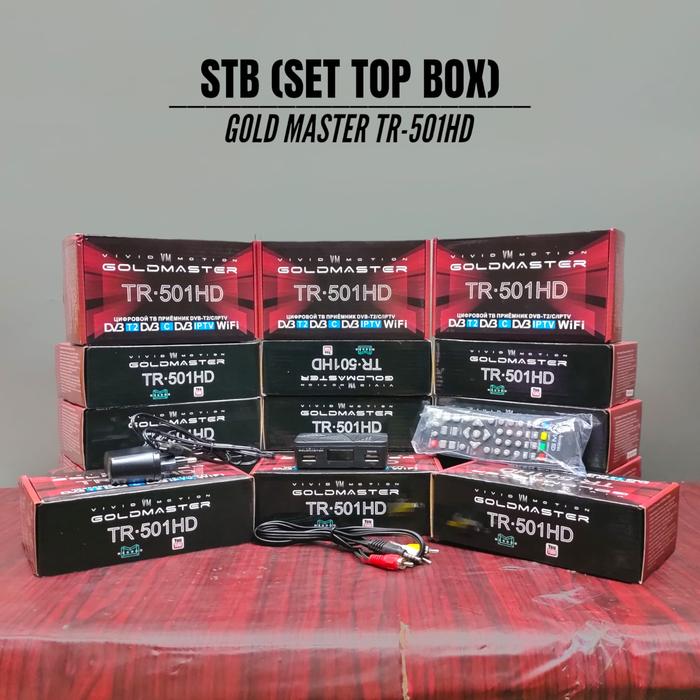 Gambar STB SET TOP BOX TV DIGITAL RICEIVER DVB T2 Antena SUPER HD - TR-501HD dari Hakiki Computer undefined Tokopedia