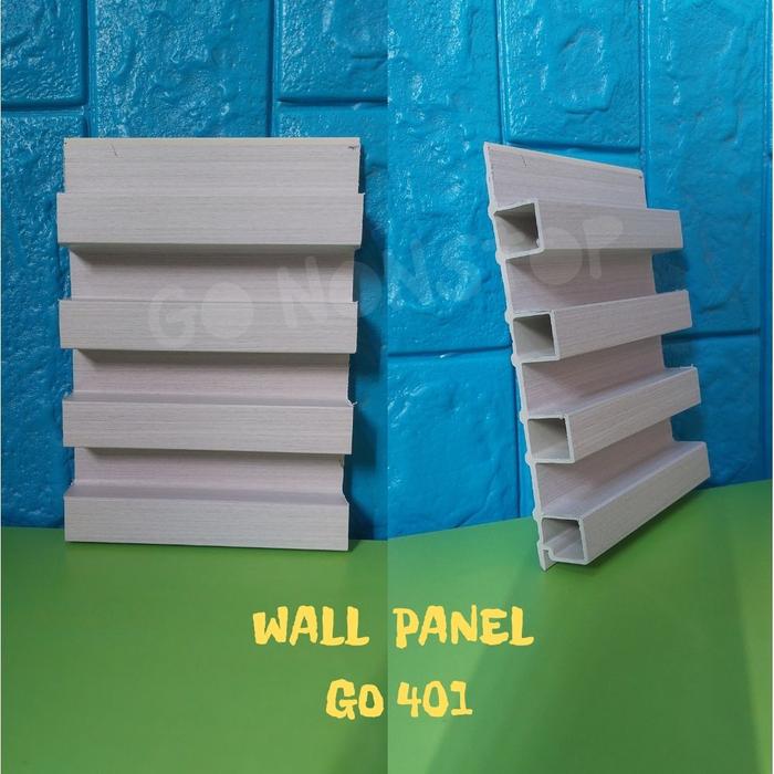 Gambar WPC Wall Panel Dinding 16 - GO401 dari Go Nonstop JD Shopping undefined Tokopedia