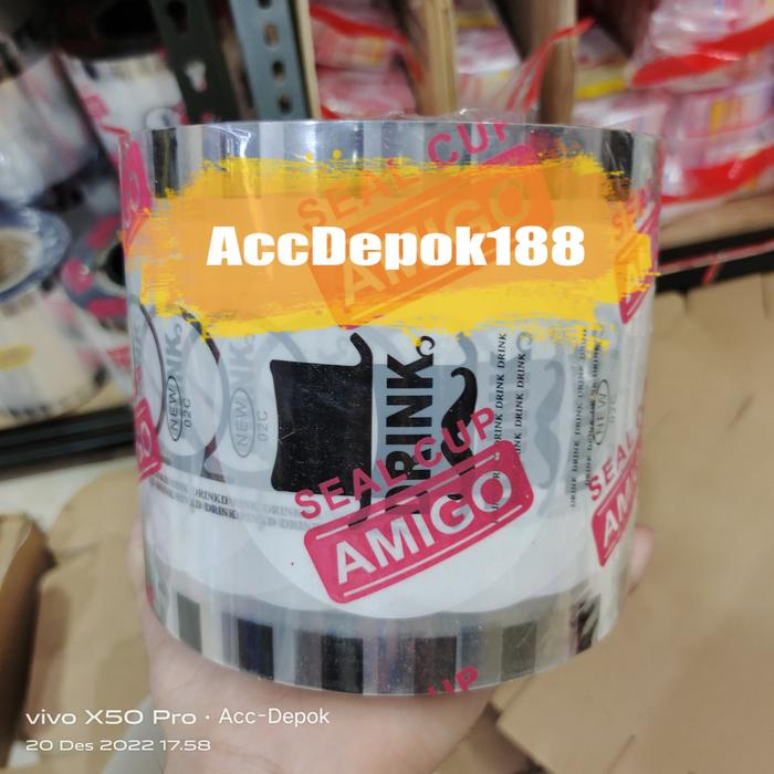 Gambar PLASTIK LID CUP SEALER CUP Polos Kartun Buah NAGOYA PLASTIK SEAL 1200 - Drink 1200cup dari ACC DEPOK undefined Tokopedia