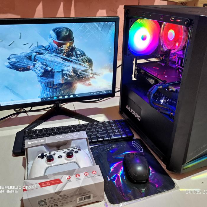 Jual pc gaming full set RX 570 8GB Bekasi Toko Komputer