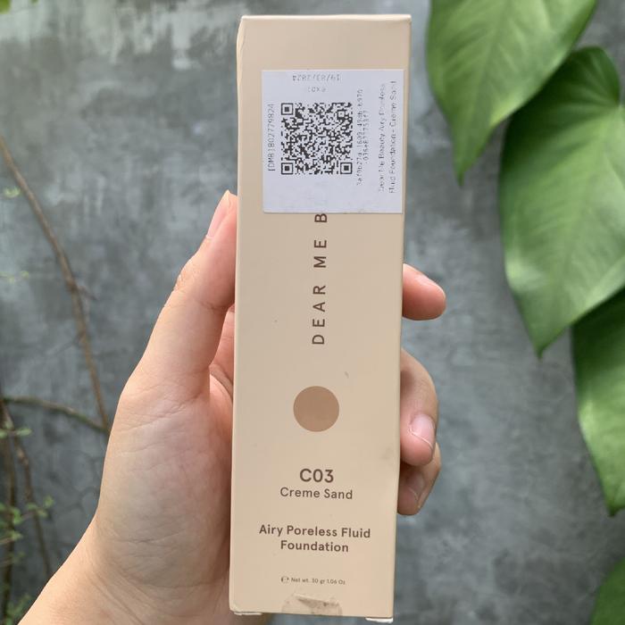Gambar dear me beauty airy poreless fluid foundation - golden ivory - Creme Sand dari deebdebishop undefined Tokopedia