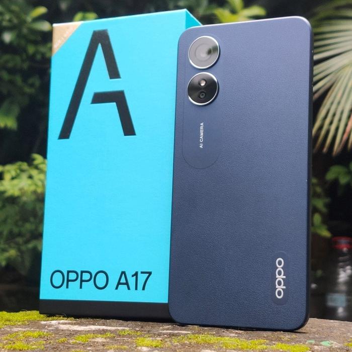 Gambar OPPO A17 4/128GB RESMI OPPO INDONESIA - Hitam dari Mywearing undefined Tokopedia