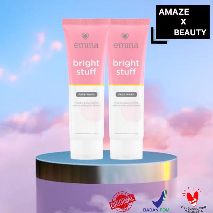 Gambar EMINA Bright Stuff Face Wash 100 ML / FACIAL WASH EMINA dari Amaze X Beauty undefined Tokopedia