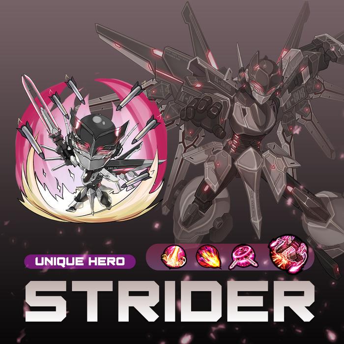 Gambar Keychain Hero LostSaga "UNIQUE" - Strider dari RebornGates undefined Tokopedia
