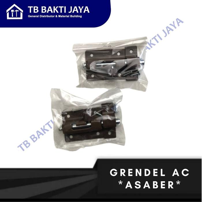Gambar Grendel / Grendel Pintu / Slot Pintu Jendela - ASABER - AC dari BJ General Distributor undefined Tokopedia