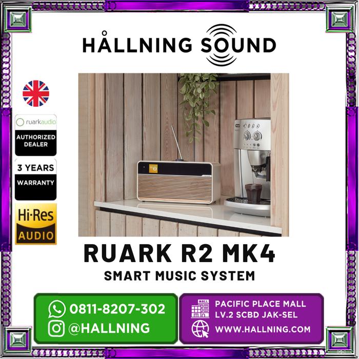Gambar RUARK AUDIO R2 - SMART MUSIC SPEAKER SYSTEM - MK4 Light Cream dari Hallning Sound undefined Tokopedia