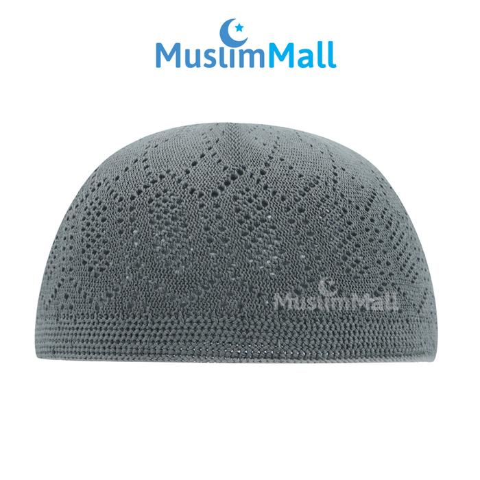 Gambar Peci Mercan Turki Rajut Bahan Elastis Adem Warna Hitam Merek - TheKufi - Abu Tua, S - No.8 dari Muslim Mall undefined Tokopedia