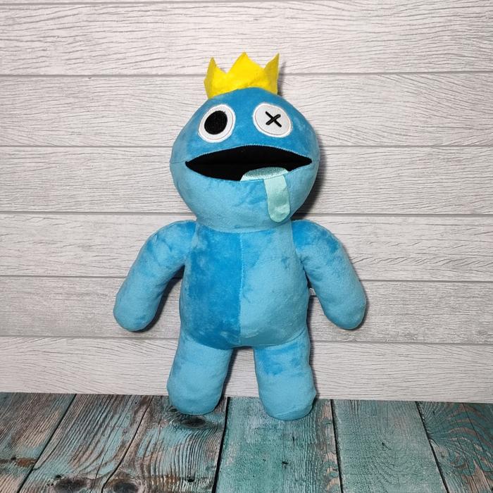 Gambar boneka rainbow friend mainan boneka roblox rainbow freind premium - blue dari abang ade shop undefined Tokopedia