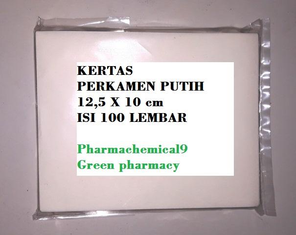 Gambar kertas perkamen puyer putih - 100 lb dari sanosae Farma undefined Tokopedia