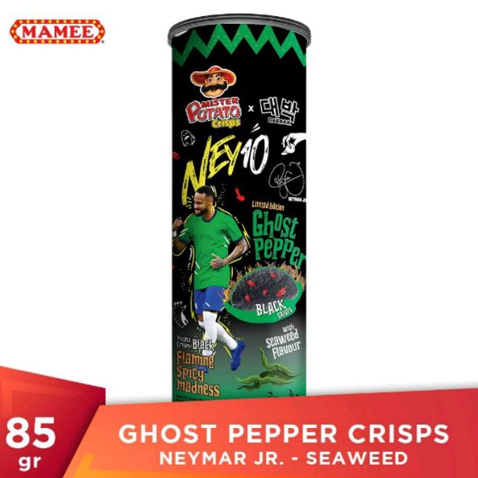Gambar Mister Potato Crisps Ghost Pepper Cheese / Seaweed 100gr - Mr Potato - Seaweed 100gr dari sertamart undefined Tokopedia