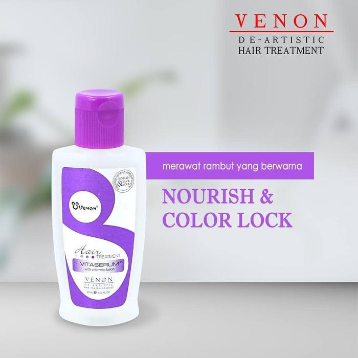 Gambar Venon De Vitaserum Vitamin Serum Rambut 30ml Mini - Ungu dari AuraKiranaBeauty undefined Tokopedia