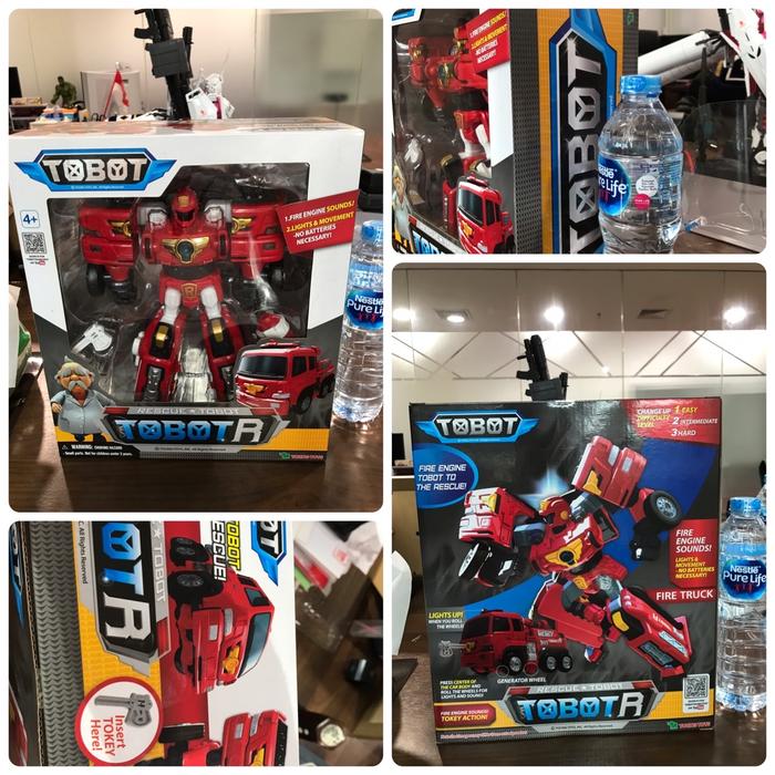 Jual Tobot R Besar - Fire Rescue Original Young Toys RARE - Kota ...