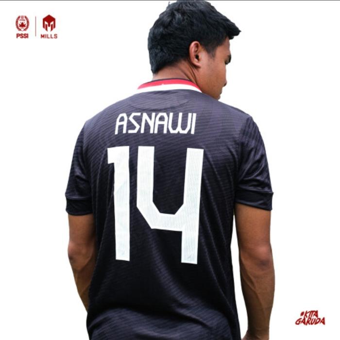 Gambar JERSEY TIMNAS INDONESIA 3RD 2022 -2023 MILLS REPLICA VERSION - JERSEY+NAMESET, M dari agam store id undefined Tokopedia