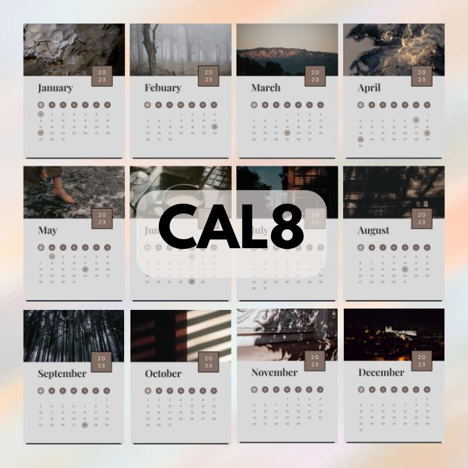 Gambar Kalender Dinding 2023 Aesthetic | Korean Kalender 2023 Calendar Meja A - CAL8, Tali Rami dari Rumah Kreatifa_NEW undefined Tokopedia