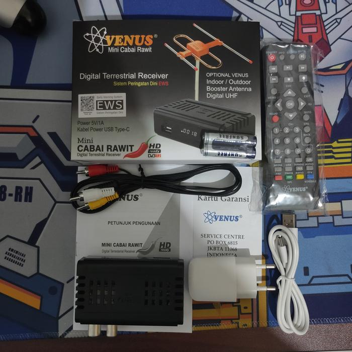Gambar DIGITAL TV set top box POLYTRON PDV 600T2 DVB T2 HDMI DVBT2 STB EWS - Merek VENUS dari sigitz sensei undefined Tokopedia