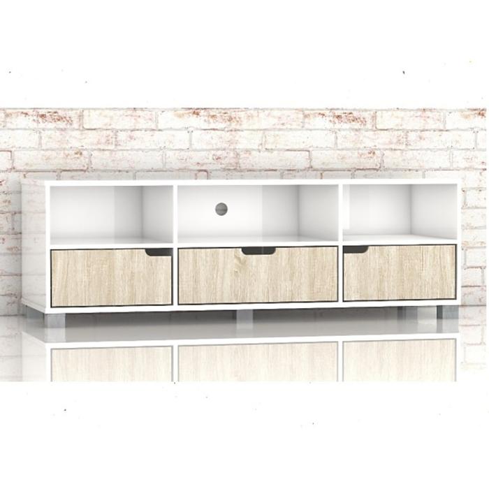 Gambar MEJA TV RAK TV BUFET TV LEMARI TV MINIMALIS RAK SUSUN CREDENZA DRAWER - 150 dari ALFATWIN undefined Tokopedia