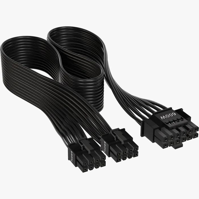 Gambar Corsair PCIE 5.0 Gen 5 12VHPWR PSU Power Cable GPU - Non-Sleeved dari silicon ONE Computer undefined Tokopedia