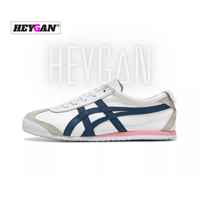 Jual Onitsuka Tiger Mexico 66 Leather White Navy Pink White Navy