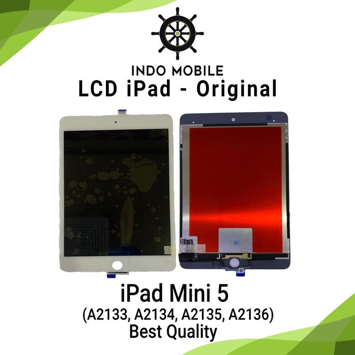 Gambar LCD IPAD MINI 5 A2133 A2124 A2125 A2126 - ORIGINAL, Putih dari Indo mobile undefined Tokopedia