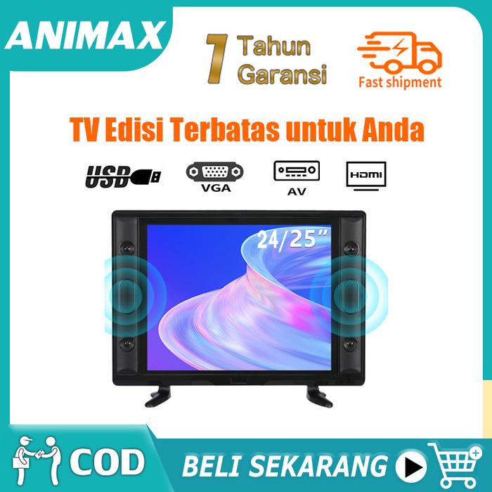 Gambar ANIMAX tv led 24/25/27/30/32/43/55'' Smart/Digital/Music/Analog tv - Analog Music TV, 24'' dari ANIMAX TV undefined Tokopedia