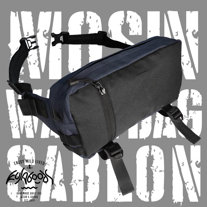 Gambar WAISTBAG premium cordura bisa custom sablon - Biru dari PROMOSI-IN undefined Tokopedia