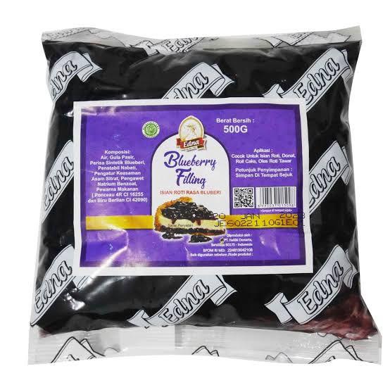 Jual Edna Creamfill Filling Isian Roti 500gr Vanilla / Durian ...