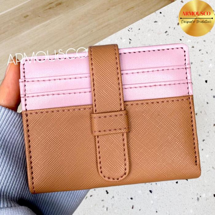 Gambar BUY 1 FREE GIFT CARD HOLDER WALLET MACARON SERIES - MACARON LILAC dari ARMOUSCO undefined Tokopedia