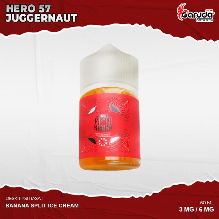 Gambar Liquid Juggernaut By Hero57 60ml Bercukai - 3 MG dari Garuda Vape Tangsel undefined 2 Tokopedia