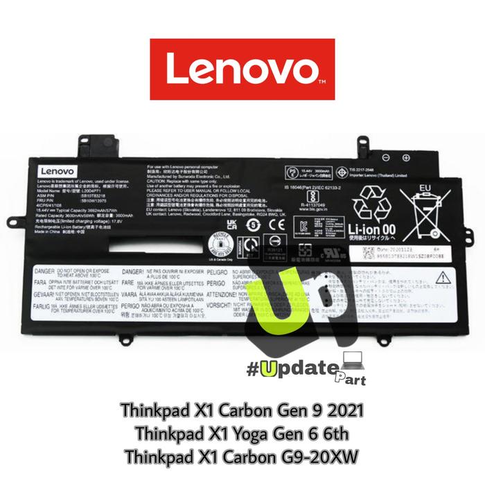 Lenovo L20D4P71 Originale Batteria 57Wh Per ThinkPad X1 Carbon G10 (21CC - Foto 3