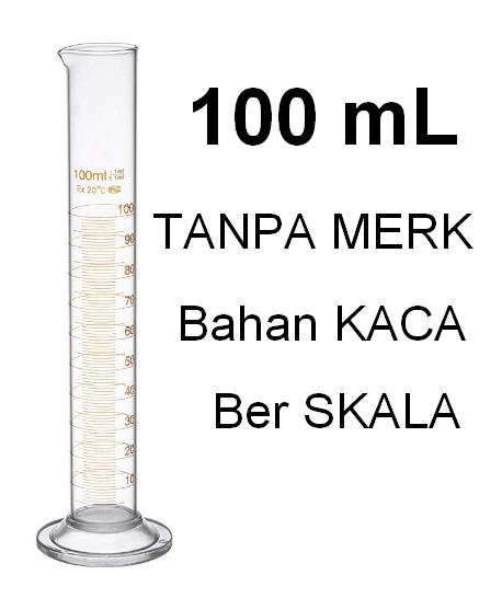 Gambar Gelas Ukur Kaca 100 mL / Gelas Pengukur Cairan BOMEX - 100 mL NON MERK dari Alvarez Multi Usaha undefined Tokopedia