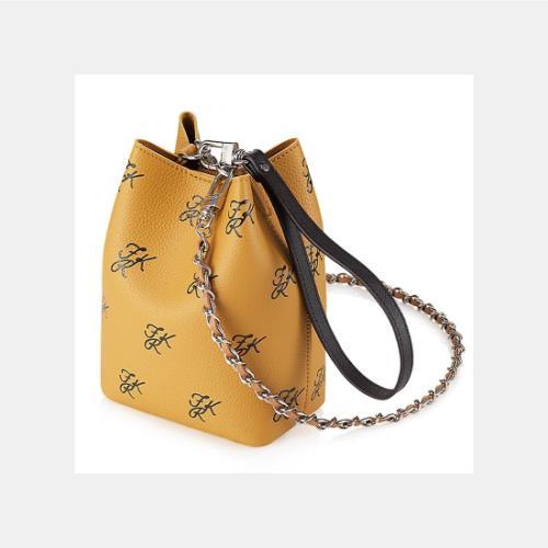 Gambar FIND KAPOOR Mini pingo Bag Pattern Chain Set - Kuning dari sallangsallang undefined Tokopedia