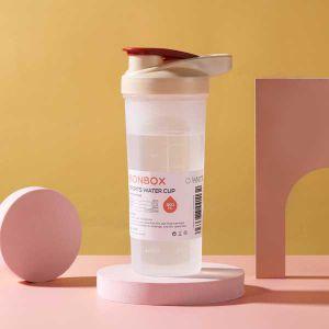 Gambar Botol Minum Olahraga Portable Bottle Gym Sport Water Bottle Shaker - Merah dari home_sweet_home.olshop undefined Tokopedia