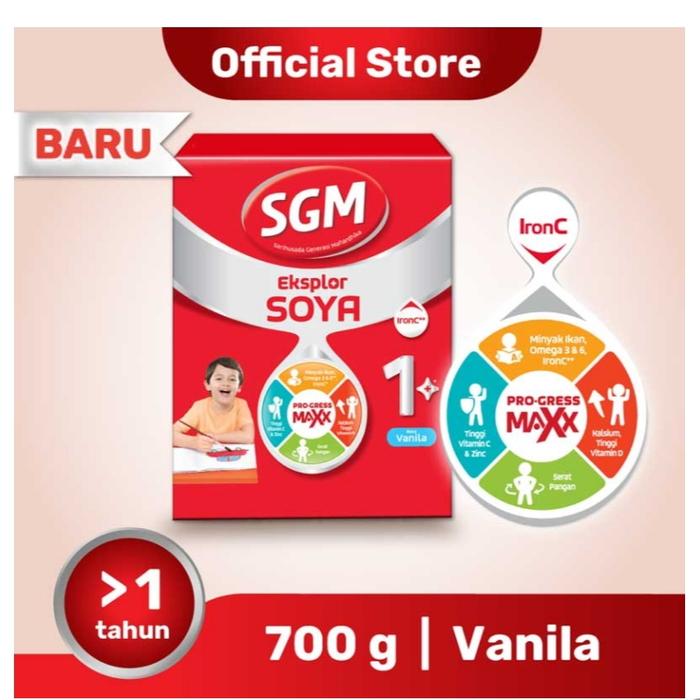Gambar SGM Eksplor Soya 1+ Susu Pertumbuhan Madu / Vanila 700 g - Madu dari TunggaDeva undefined 3 Tokopedia