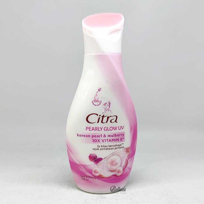 Gambar Citra Hand Body Lotion Natural Glowing White UV 120ml - Pearly dari Belleza Beauty Shop undefined Tokopedia