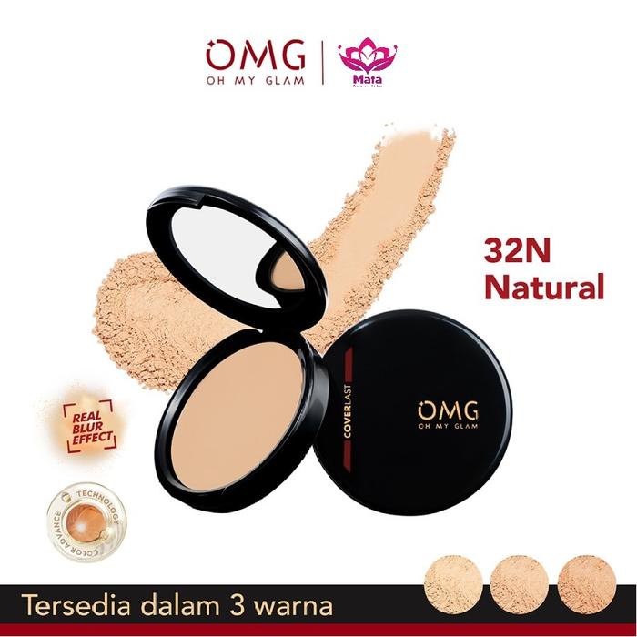 Gambar OMG Oh My Glam Coverlast Two Way Cake TWC 12g - Bedak Padat - 32N Natural dari Mata Kosmetika undefined Tokopedia