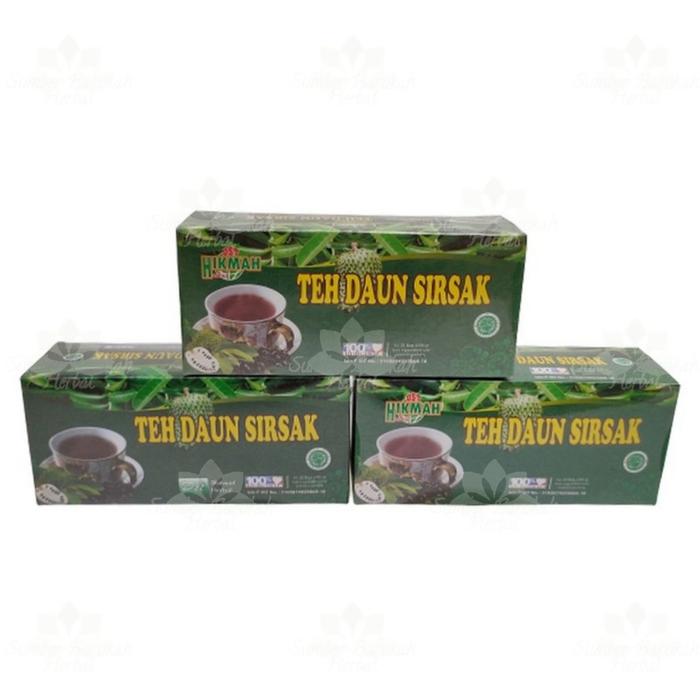 Gambar teh celup daun sirsak hikmah herbal dari SBG soloblackgarlic undefined Tokopedia