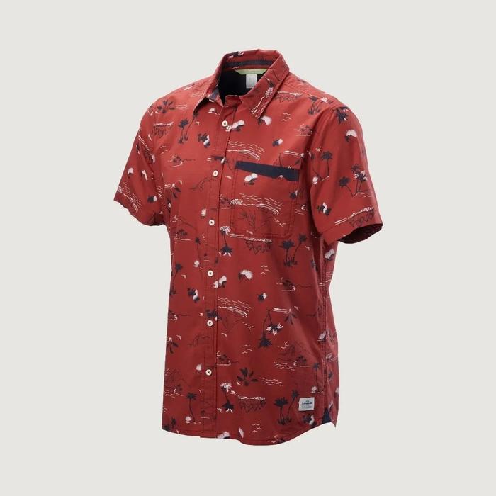 Gambar KEMEJA PRIA ORIGINAL KATHMANDU CARDETO MEN SHORT SLEEVE SHIRT - Umber Coastal, L dari MEETING POINT GEAR undefined Tokopedia